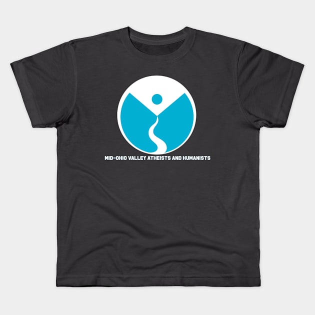 MID-OHIO VALLEY ATHEISTS AND HUMANISTS Kids T-Shirt by GodlessThreads